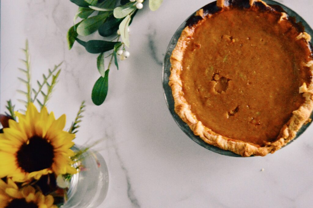 Letting go of perfectionism: An imperfect pumpkin pie